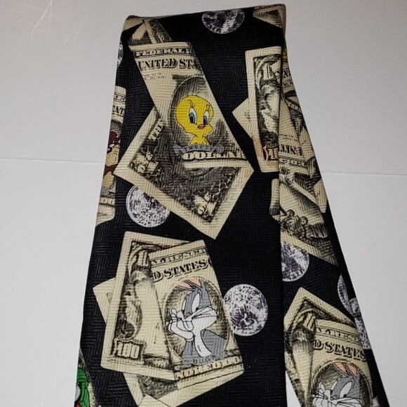LOONEY TUNES MANIA Money Tie - Picture 3 of 5